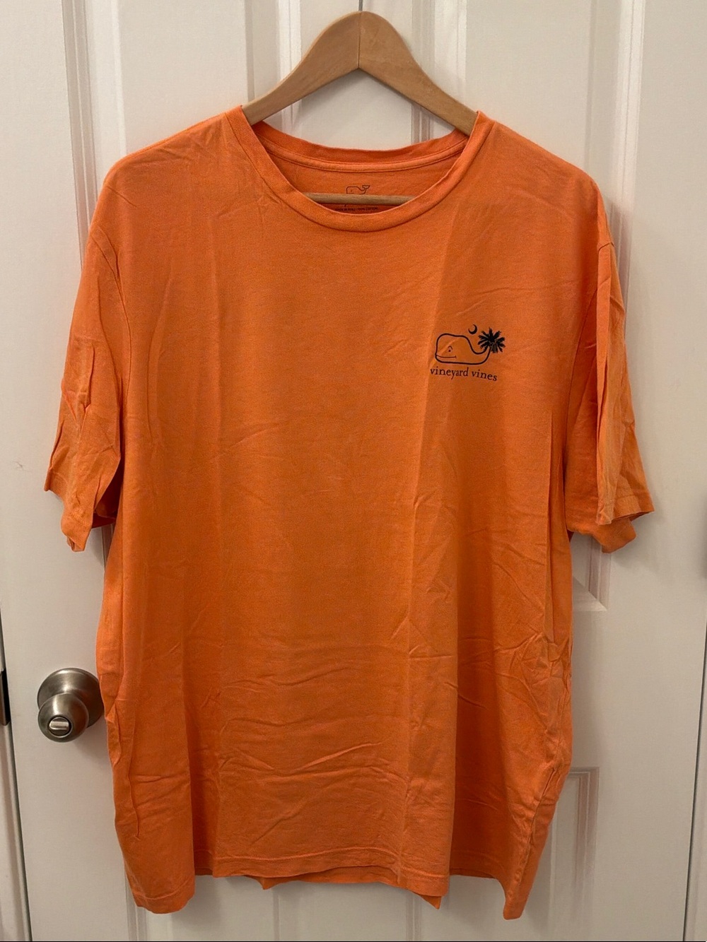 Vineyard Vines South Carolina Orange Short-Sleeve Logo Pocket Tee